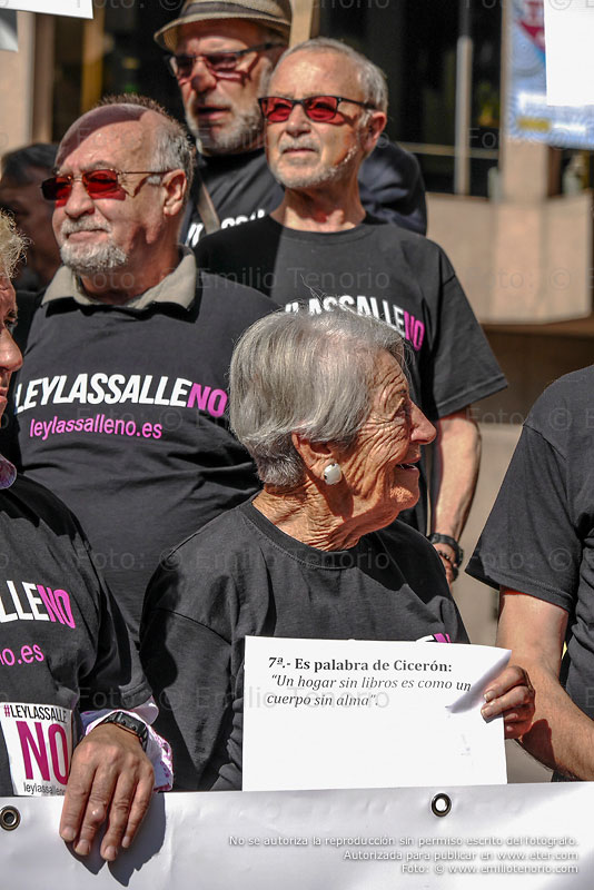 ETER.COM - Manifestación contra la Ley Lasalle - Emilio Tenorio