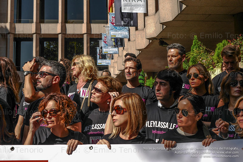 ETER.COM - Manifestación contra la Ley Lasalle - Emilio Tenorio